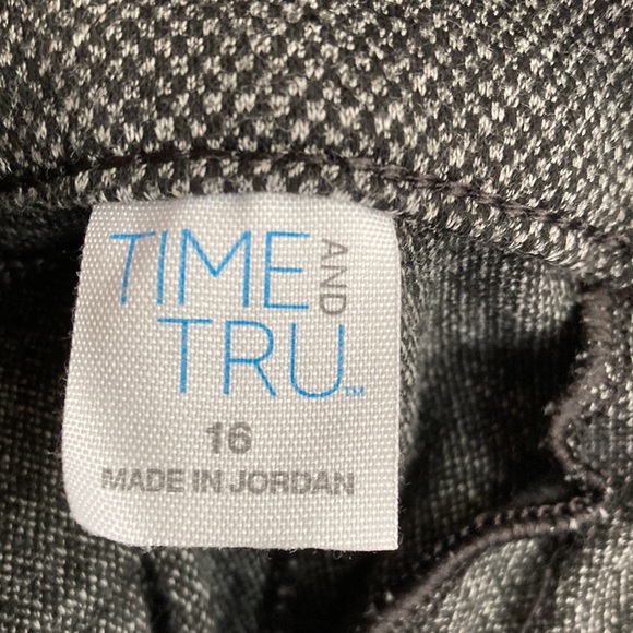 Time and tru woven pants size 16 trouser - Picture 6 of 9